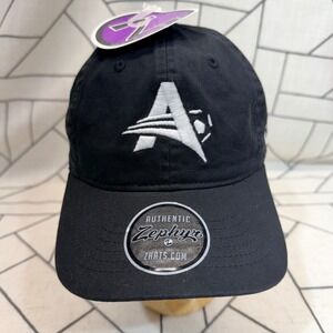 Zephyr‎ Baseball Cap OSFM Black  Soccer 1978 Embroidered Hat
